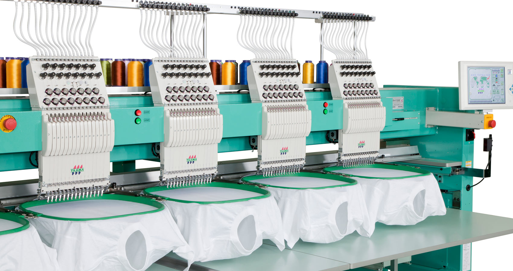 Tajima Multihead Embroidery Machine